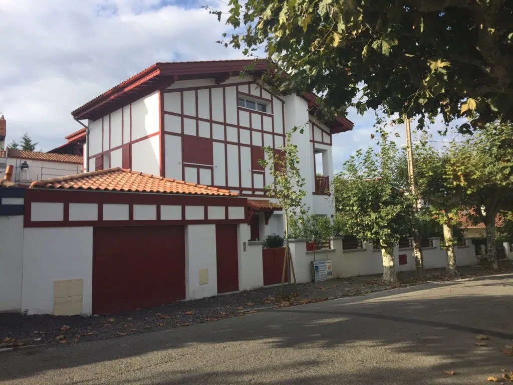 Construction d'une villa Basque à Saint Jean de Luz