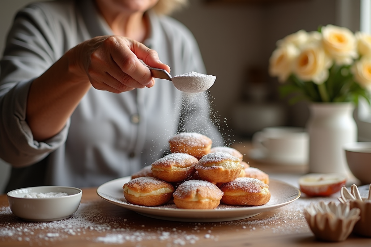 beignet pomme