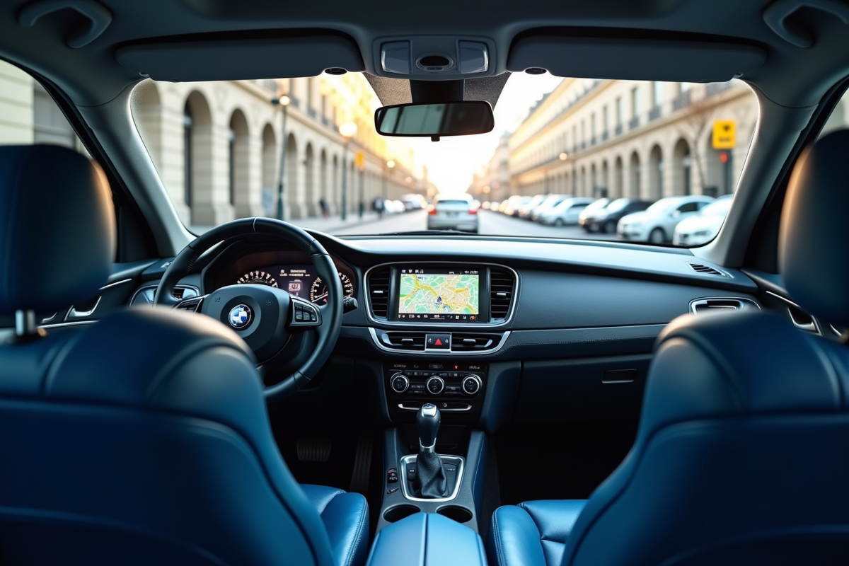 taxi bleu