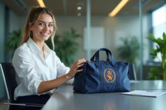 Sacs de sport personnalisés pour promouvoir une entreprise
