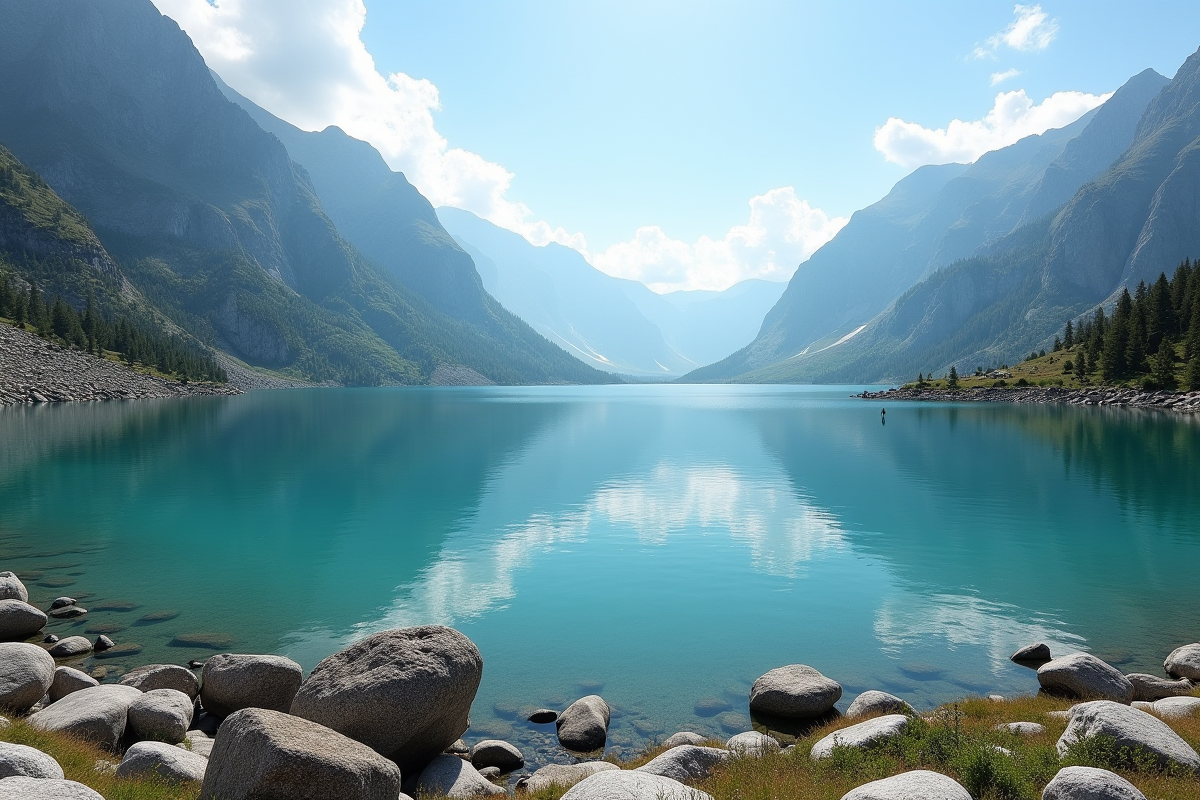 lac montagne