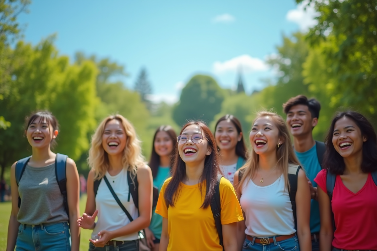 jeunesse asiatique