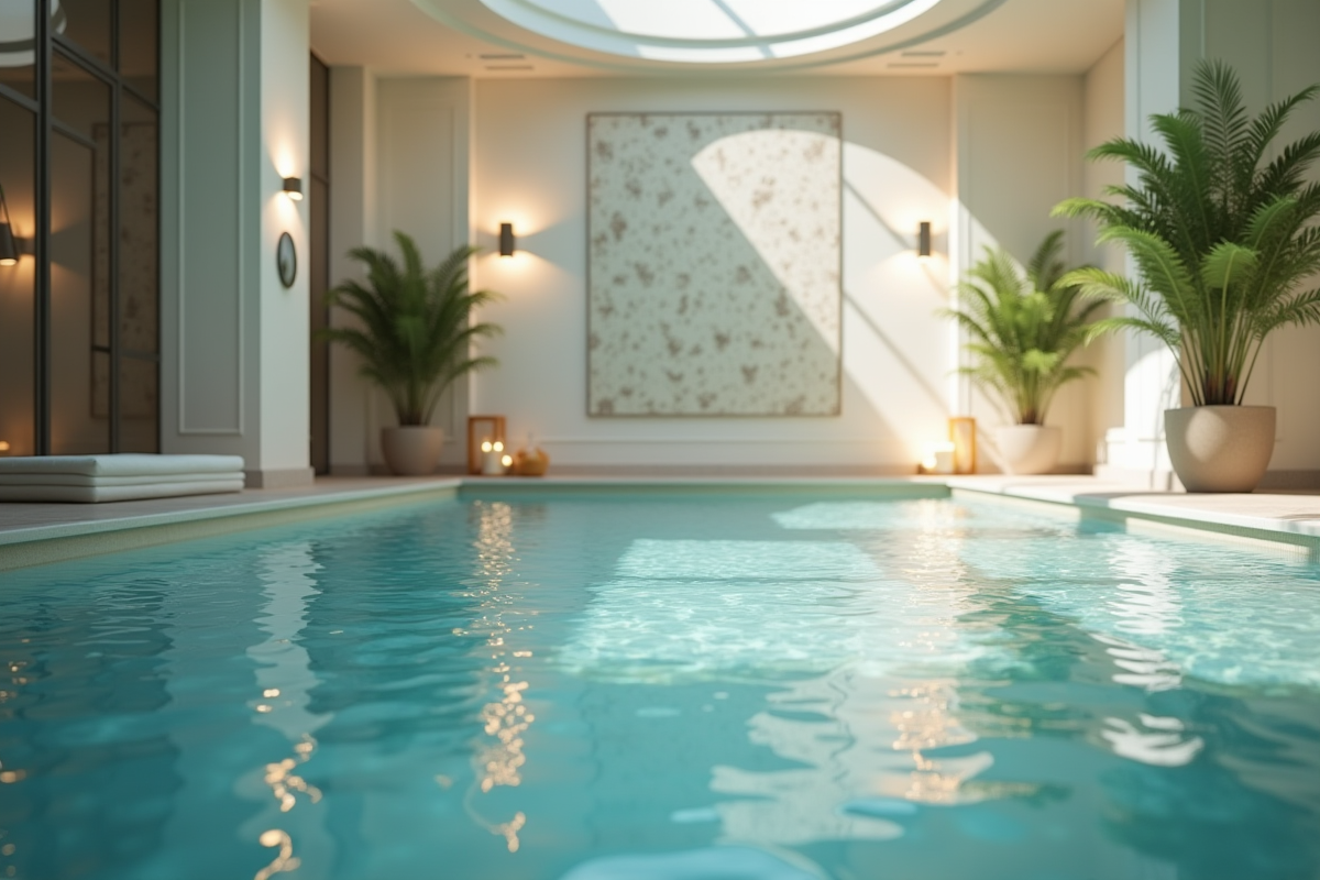 Piscine intérieure d